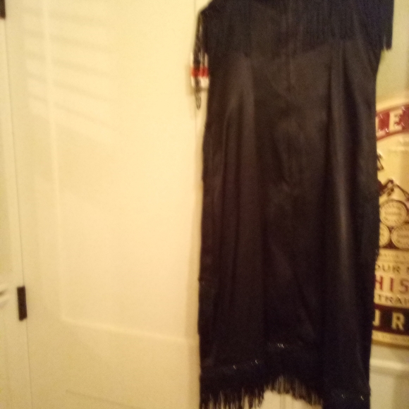 Vintage climax Rachel okada for David Howard flapper style dress small - Picture 6 of 6